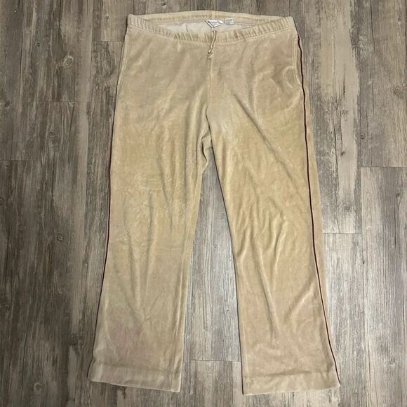 Vintage Christian Dior Monsieur Velour Piping Sweatpants Size Large - Picture 1 of 7